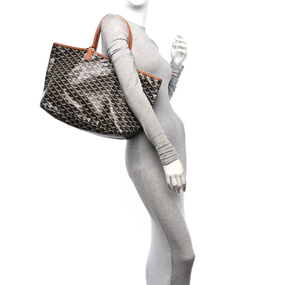 Goyard Goyardine Saint Louis PM Black Gold 2 of 10