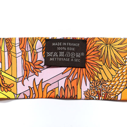 Hermes Silk Animapolis Plumetis Twilly 2 of 4