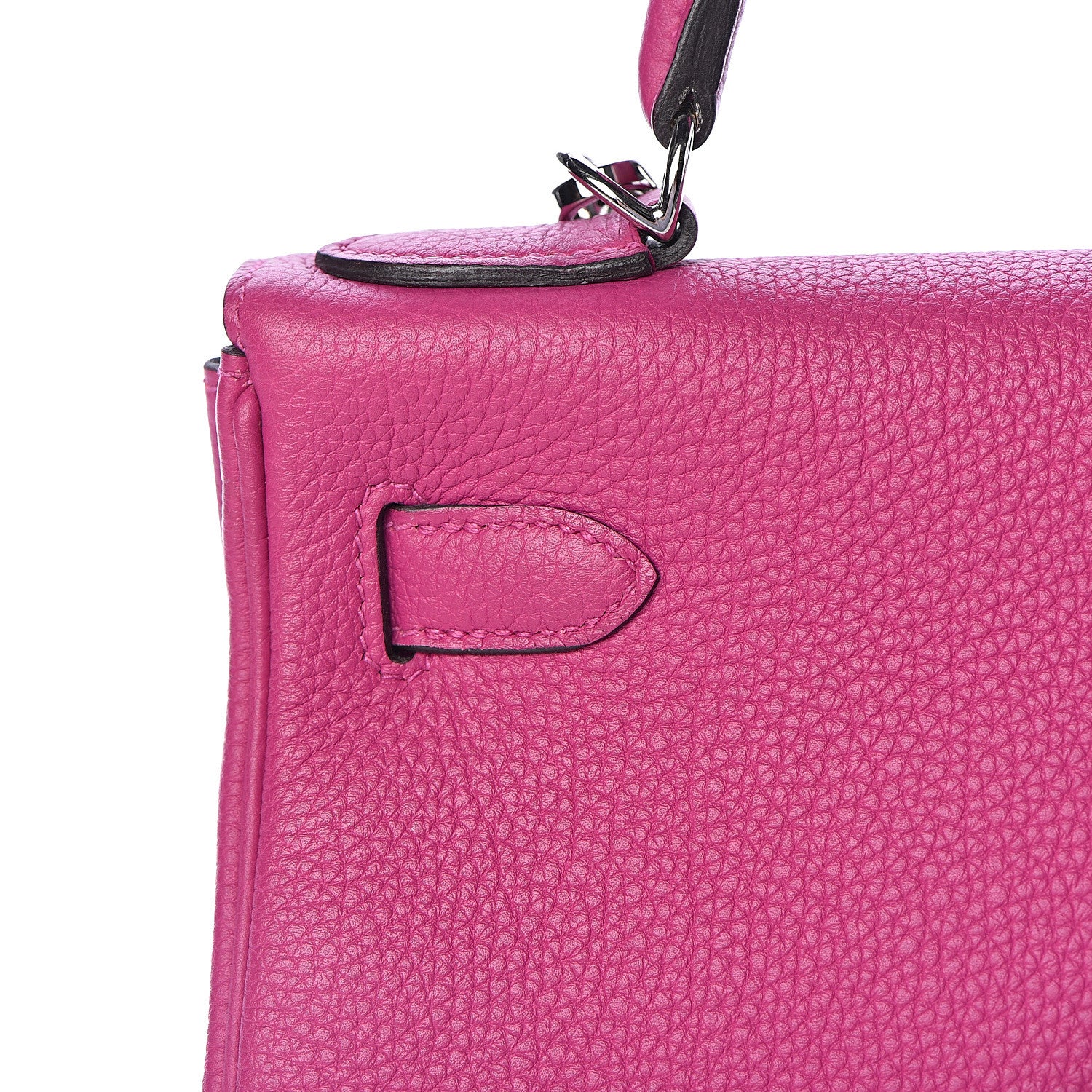 Hermes Togo Kelly Retourne 28 Rose Pourpre 30 of 46