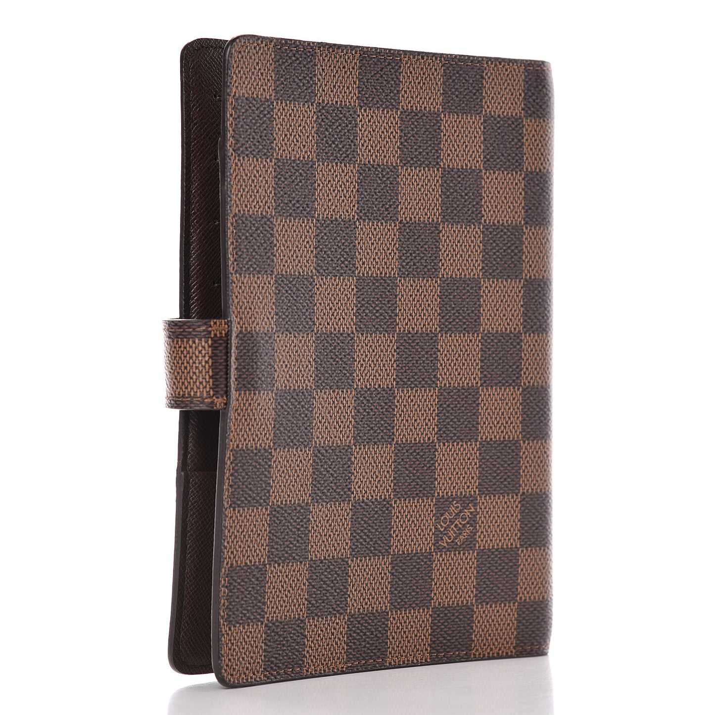 Damier Ebene Medium Ring Agenda Cover