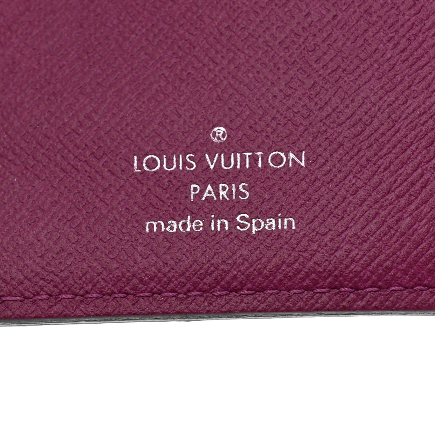 Louis Vuitton Epi Small Ring Agenda Cover Cassis 6 of 8