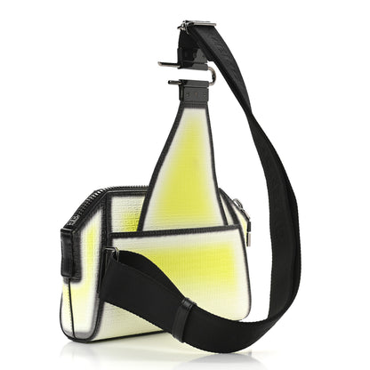 Givenchy x Chito Calfskin 4G Embossed Antigona U Crossbody Bag Fluo Yellow 3 of 9