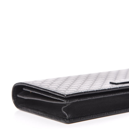 Gucci Microguccissima Crossbody Wallet Black 6 of 10