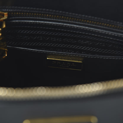 Prada Saffiano Lux Medium Promenade Tote Black 8 of 9