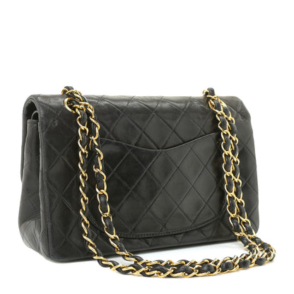 Chanel Lambskin Quilted Small Double Flap Black 3 of 13