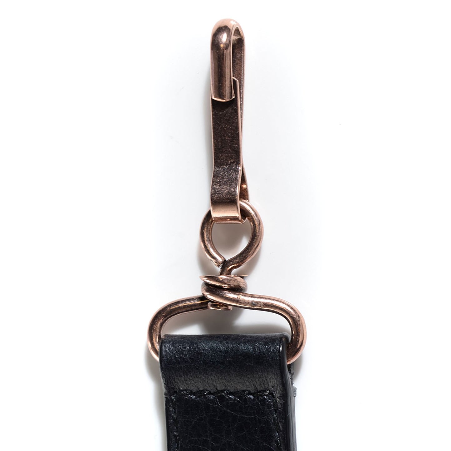 Agneau Giant 12 Rose Gold Hardware Velo Black