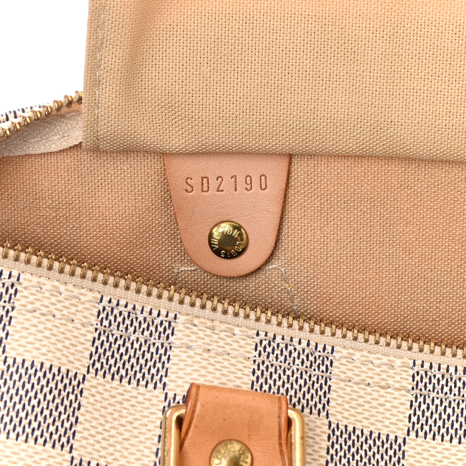 Louis Vuitton Damier Azur Speedy 30 7 of 8