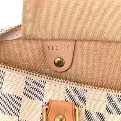 Louis Vuitton Damier Azur Speedy 30 7 of 8