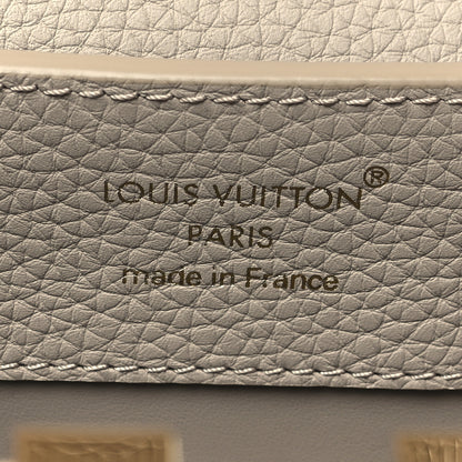 Louis Vuitton Taurillon Capucines BB Galet 6 of 9