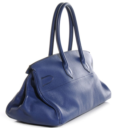 Hermes Taurillon Clemence JPG Birkin 42 Bleu Saphir 3 of 9