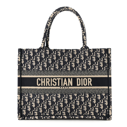 Christian Dior Oblique Medium Book Tote Blue Multicolor 1 of 12