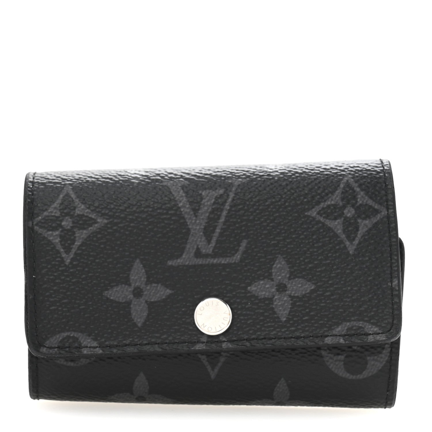 Louis Vuitton Monogram Eclipse Multicles 6 Key Holder 1 of 9