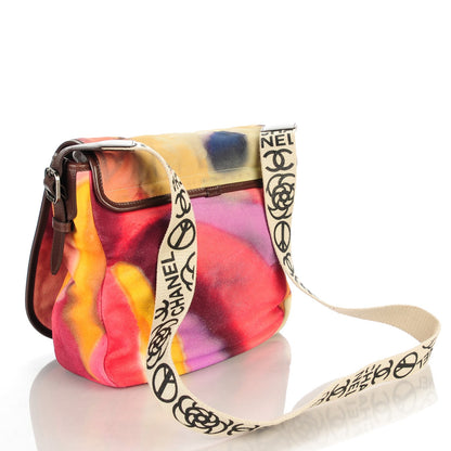 Chanel Printed Ultra Soft Lambskin Medium Flower Power Messenger 3 of 7