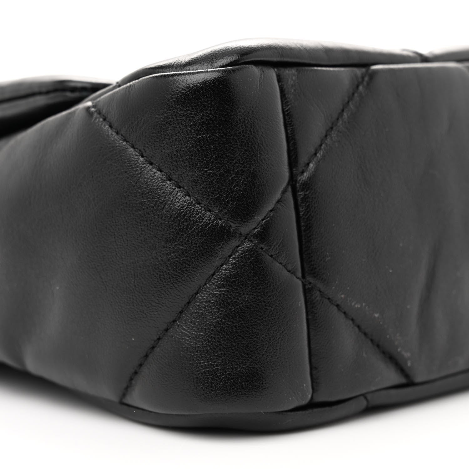 Chanel Lambskin Quilted Medium Chanel 19 Flap So Black 9 of 11