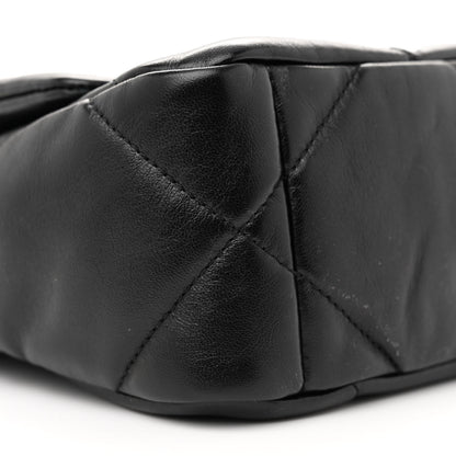 Chanel Lambskin Quilted Medium Chanel 19 Flap So Black 9 of 11