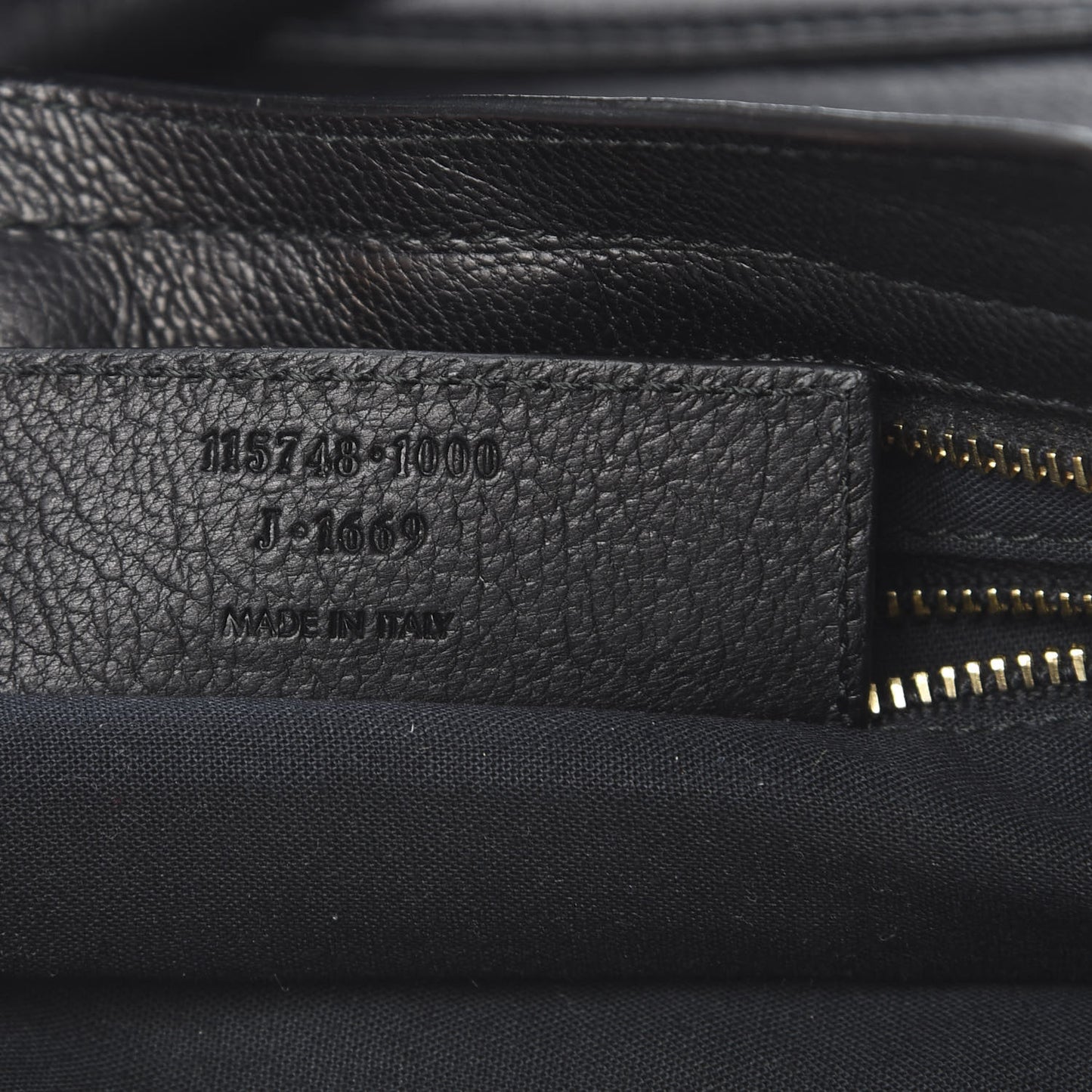 Agneau Classic Gold Hardware City Black