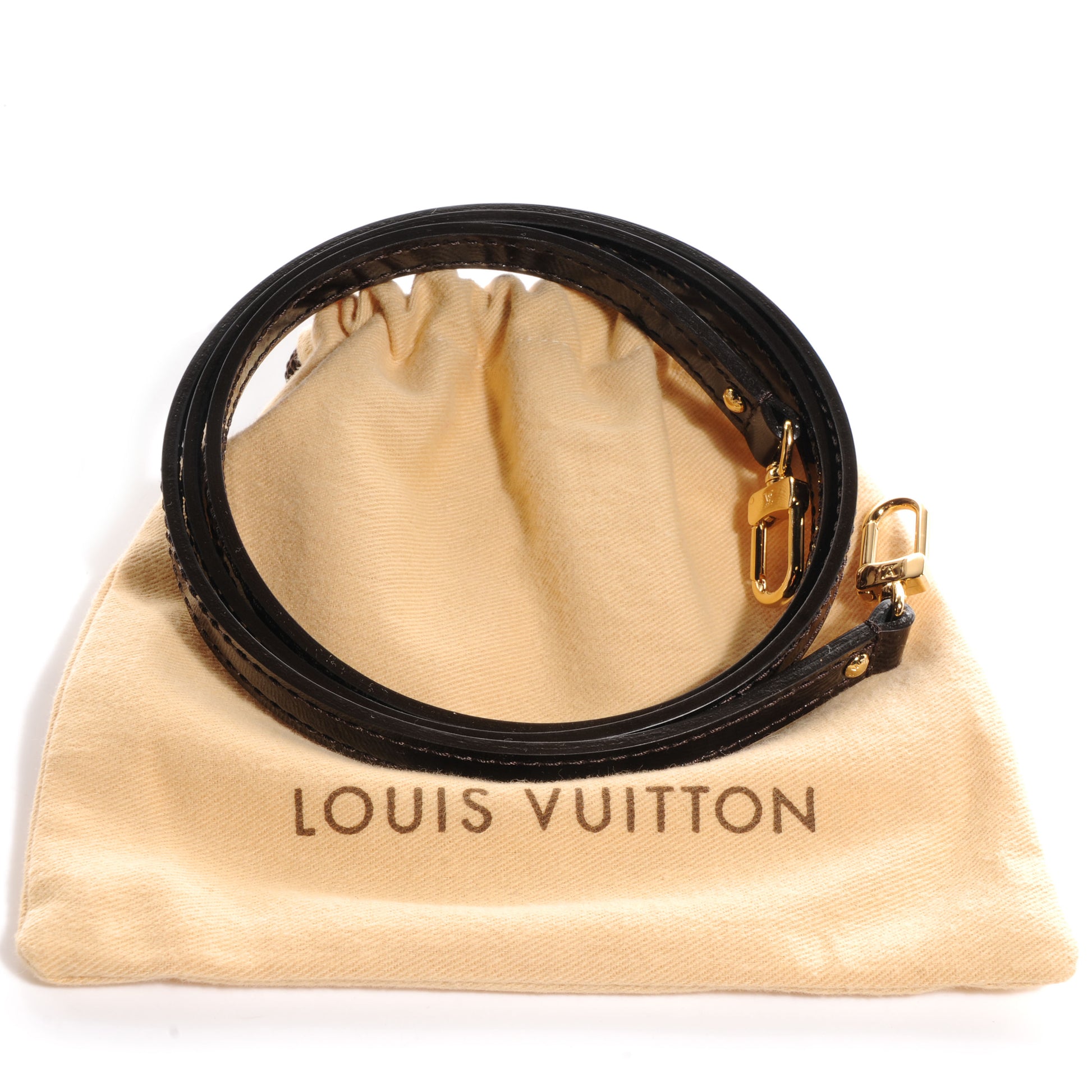 Louis Vuitton Patent Shoulder Strap Amarante 5 of 5