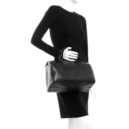 Louis Vuitton Epi Speedy 30 Black 2 of 15
