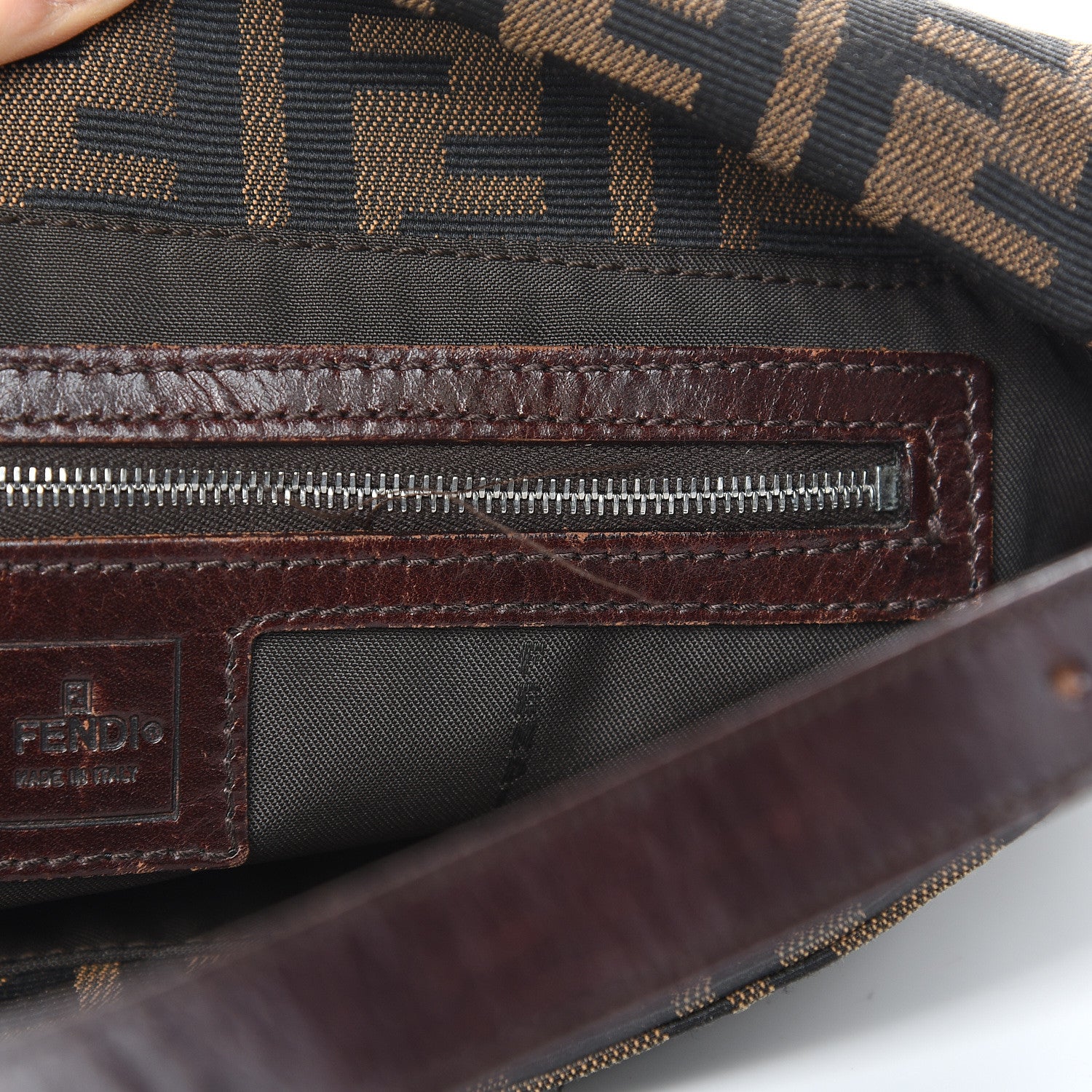 Fendi Zucca Mama Baguette Tobacco 13 of 16