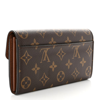 Louis Vuitton Monogram Sarah Wallet NM 3 of 8