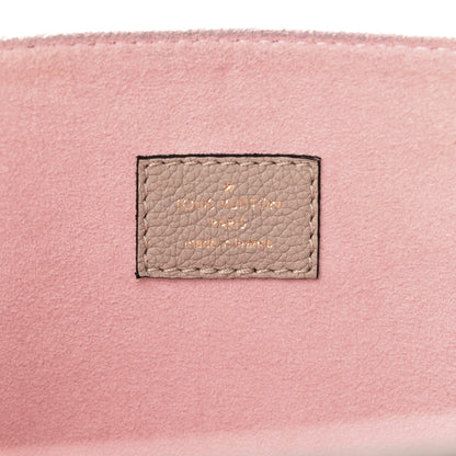 Louis Vuitton Grained Calfskin Lockme Shopper Greige 6 of 11
