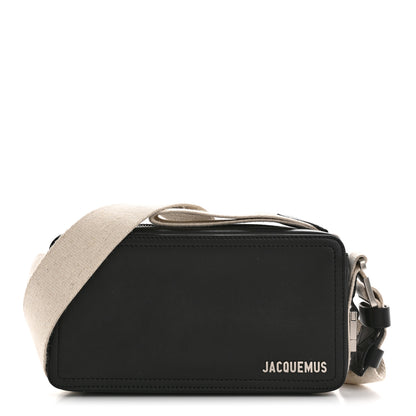 Jacquemus Smooth Calfskin Le Cuerda Horizontal Black 1 of 9