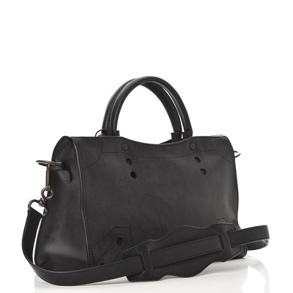 Balenciaga Veau Soyeux Perforated Blackout Hardware S City Black 4 of 9