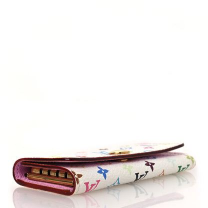 Louis Vuitton Monogram Multicolor Multicles 4 Key Holder White Litchi 4 of 7