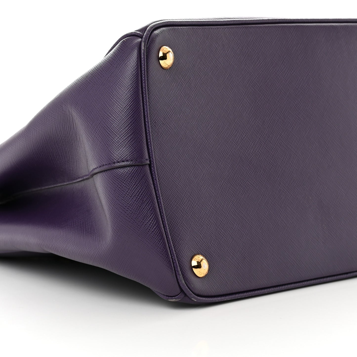 Saffiano Medium Galleria Double Zip Tote Viola
