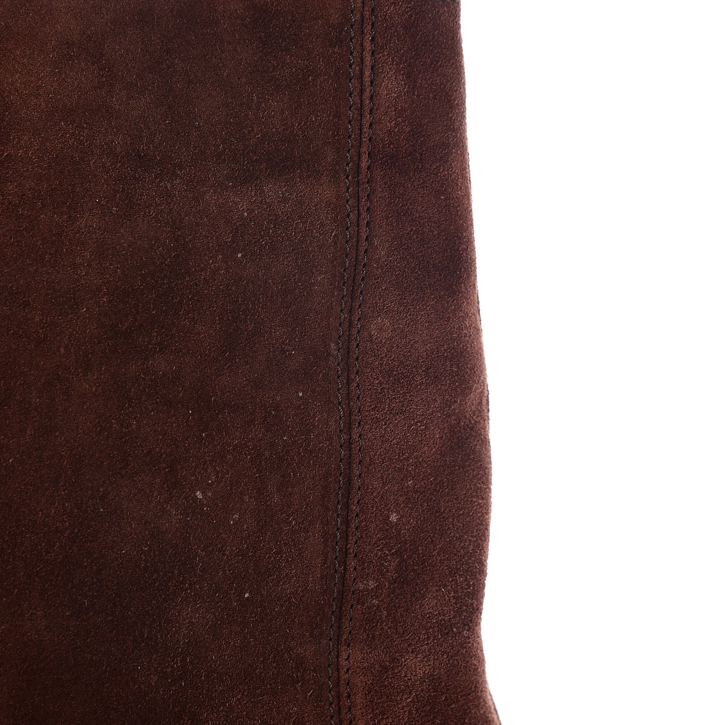 Suede Shoulder Bag Brown