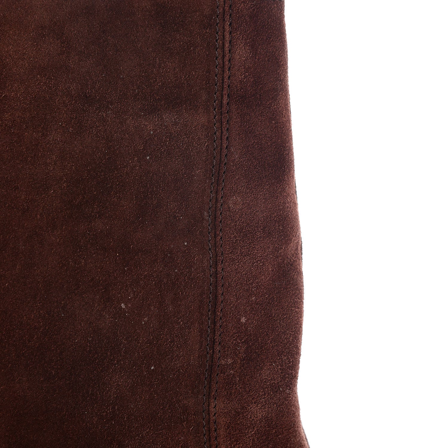 Chanel Suede Shoulder Bag Brown 13 of 16