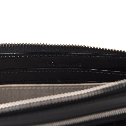 Marc Jacobs Patent Zip Clutch Wallet Black 6 of 6