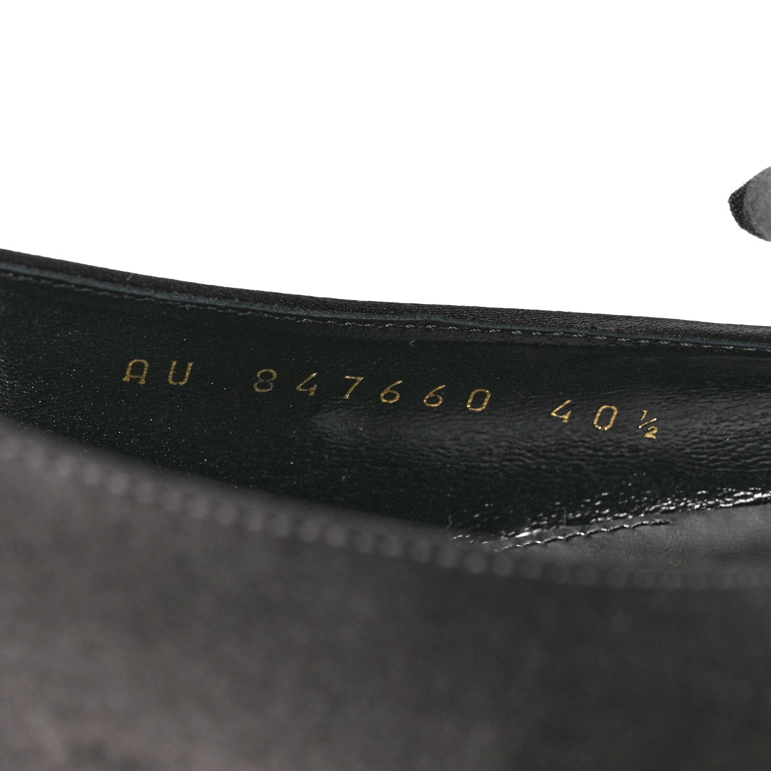 Saint Laurent Satin Crepe Dakota 50 Slingback Pumps 40.5 Black 9 of 9