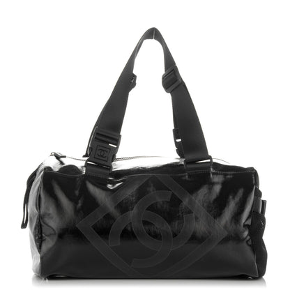 Chanel Coated Canvas Sport Duffel Black 1 of 7