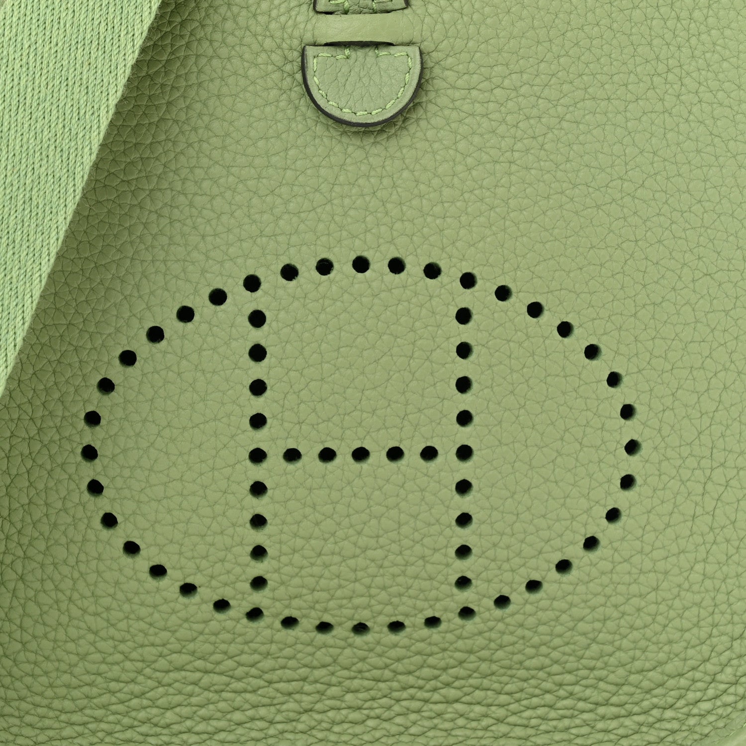 Hermes Taurillon Maurice Evelyne TPM Vert Criquet 8 of 11