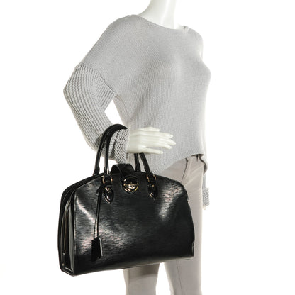 Louis Vuitton Electric Epi Pont-Neuf GM Black 2 of 7