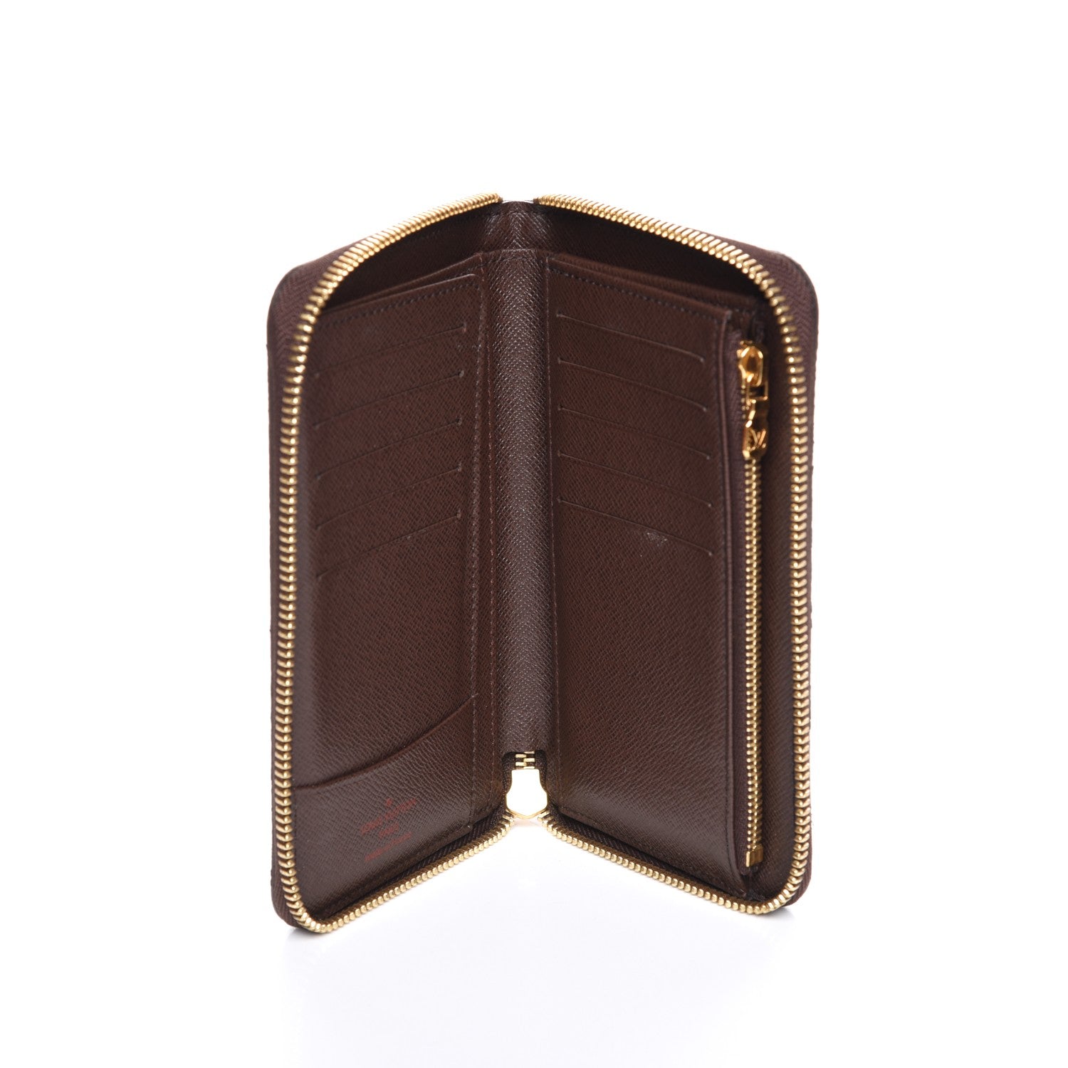 Louis Vuitton Damier Ebene Zippy Compact Wallet 5 of 7