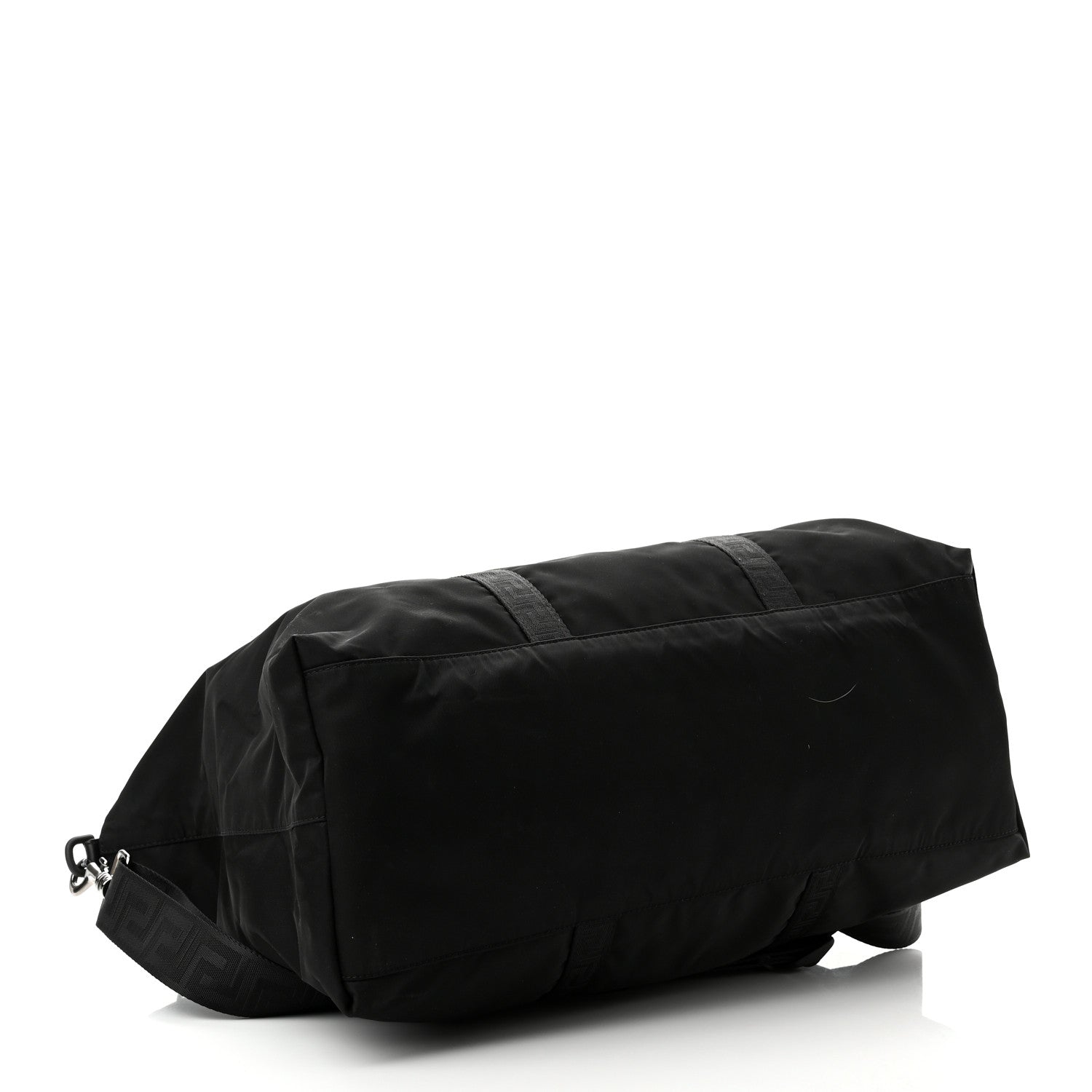 Versace Nylon La Greca Logo Tote Black 4 of 10