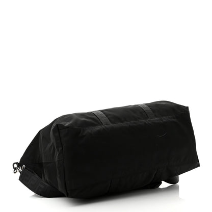 Versace Nylon La Greca Logo Tote Black 4 of 10