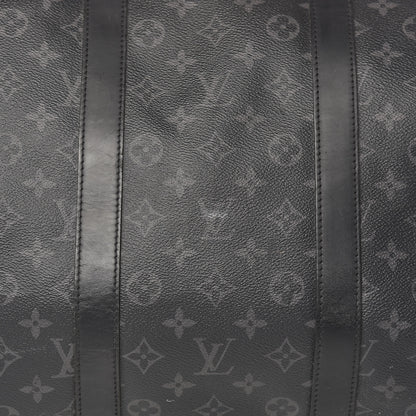 Louis Vuitton Monogram Eclipse Keepall Bandouliere 55 14 of 15