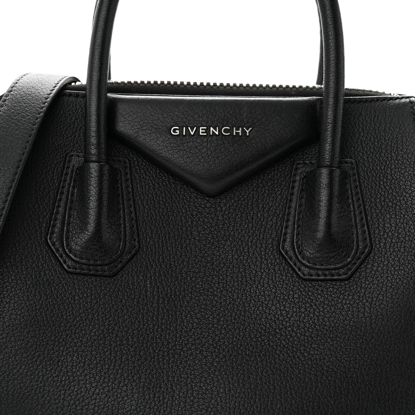 Sugar Goatskin Small Antigona Black