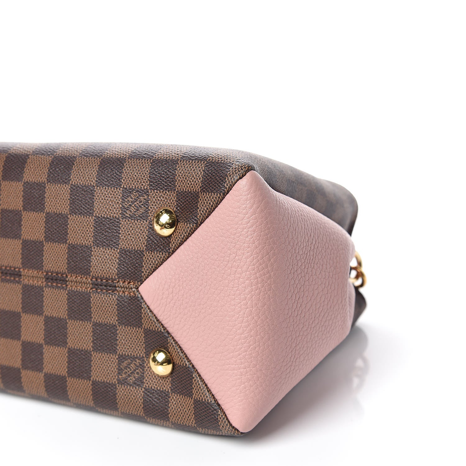 Louis Vuitton Damier Ebene Cuir Taurillon Brittany Magnolia 6 of 9