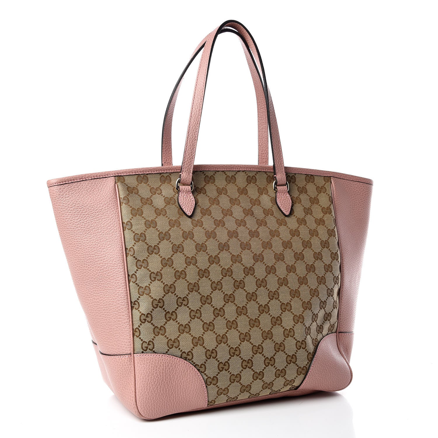 Gucci Monogram Bree Zippered Tote Beige Soft Pink 3 of 13
