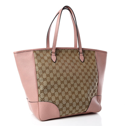 Gucci Monogram Bree Zippered Tote Beige Soft Pink 3 of 13