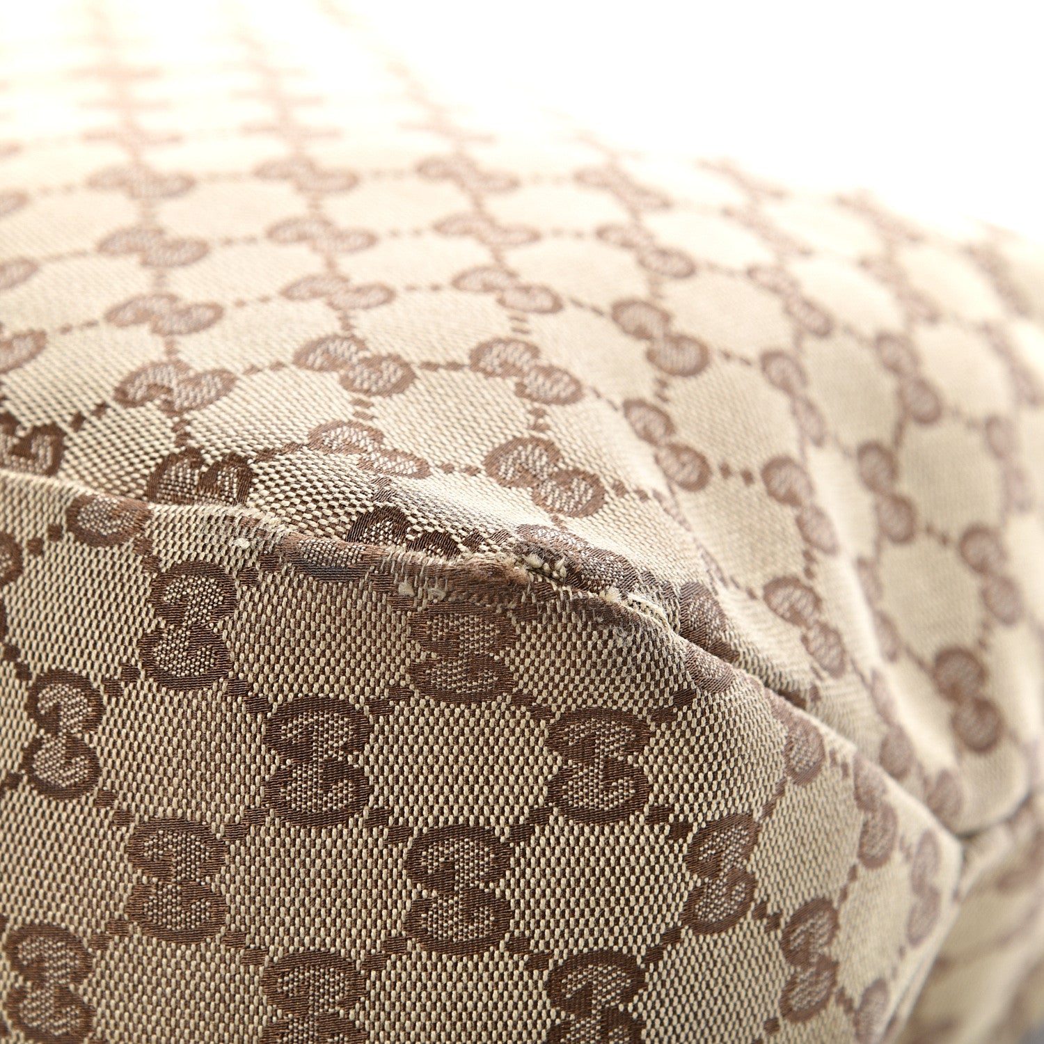 Gucci Monogram Large Horsebit Chain Hobo Dark Brown 10 of 15
