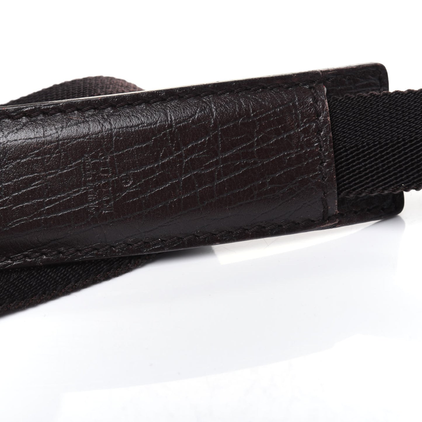 GG Plus Monogram Shoulder Bag Dark Brown