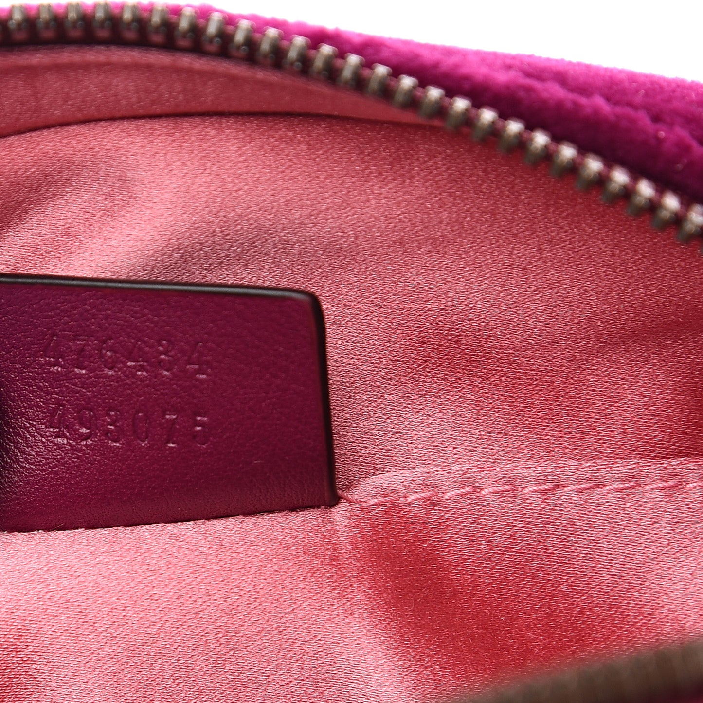 Velvet Matelasse GG Marmont Belt Bag 75 30 Fuchsia Violet Cyclamen