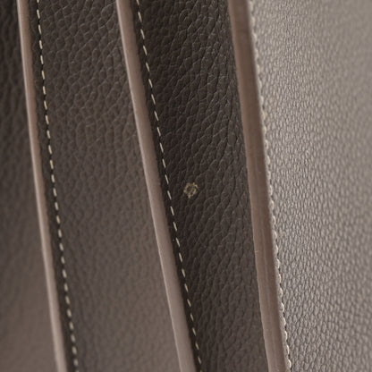 Saint Laurent Grained Calfskin Topstich Baby Sac De Jour Grey 19 of 20