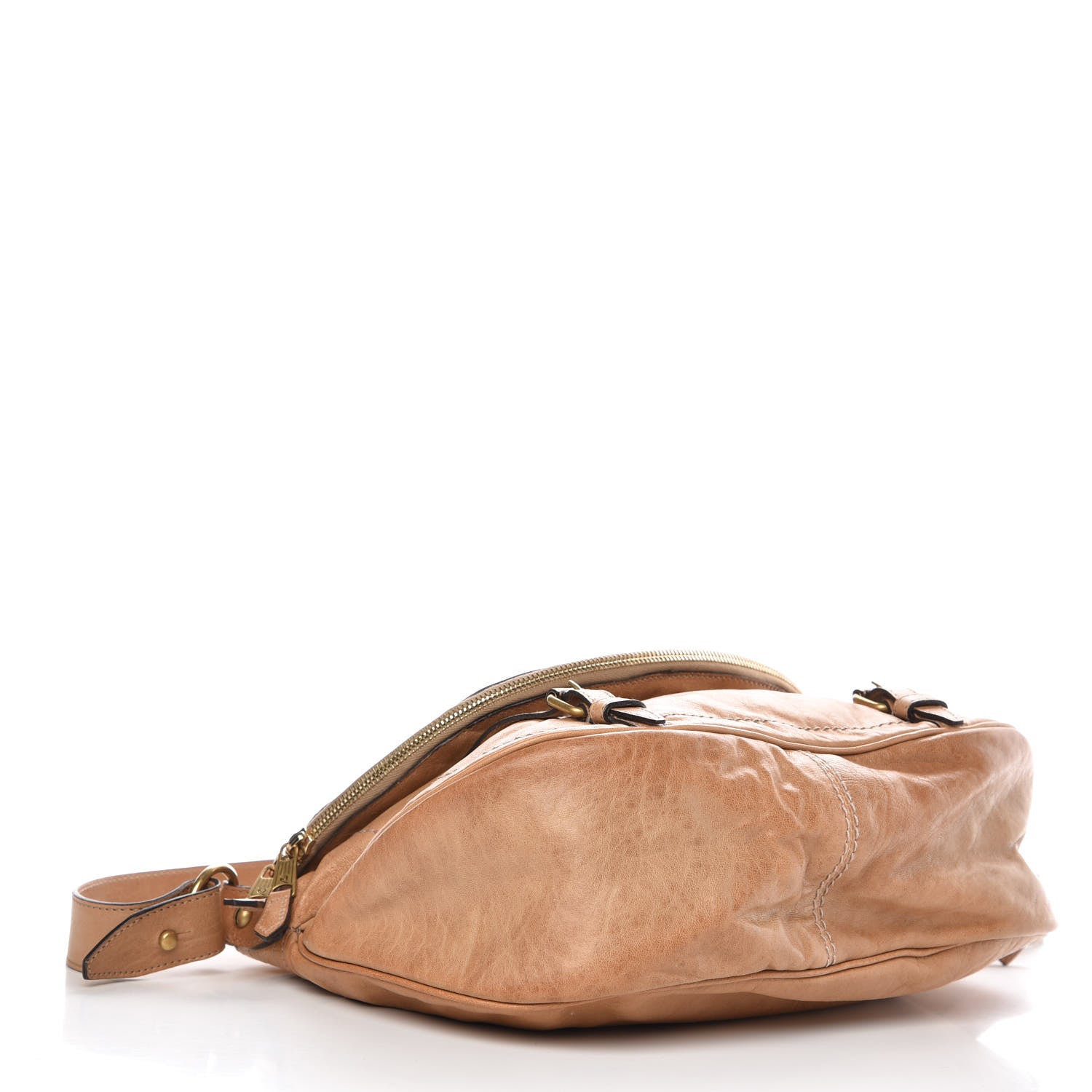 Alexander McQueen Calfskin Faithful Medium Tote Tan 4 of 11