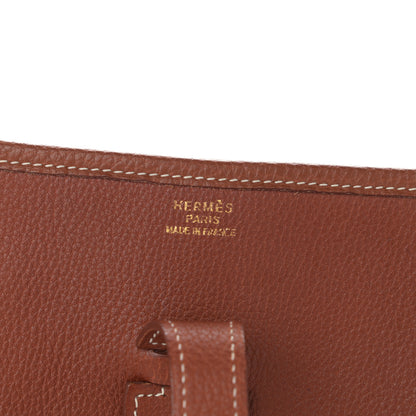 Hermes Taurillon Clemence Evelyne GM Gold 5 of 12